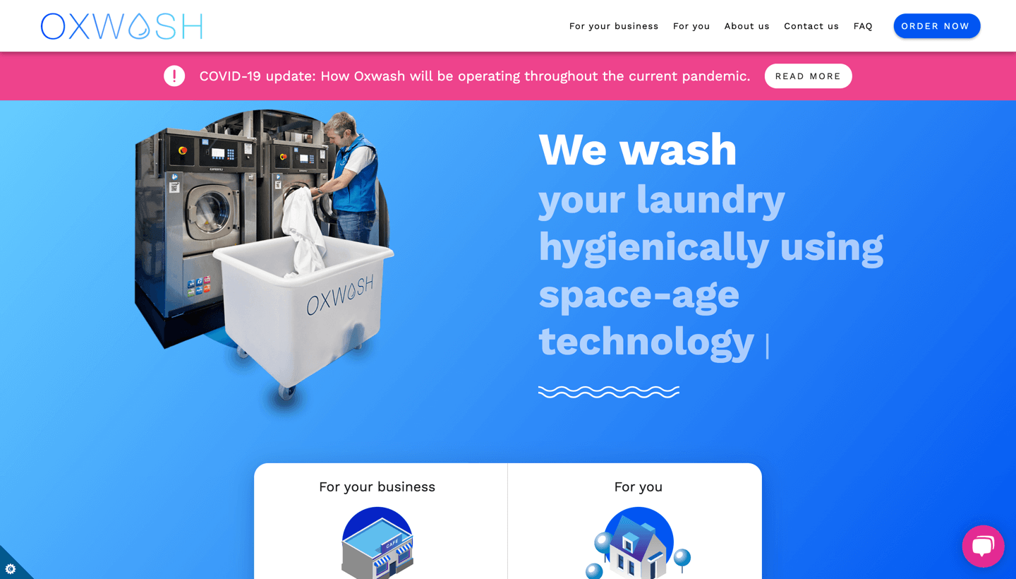 Oxwash Space Age Laundry & Dry Cleaning Service